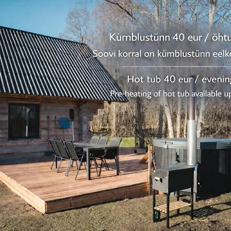 Semesterbostad Palukuela Saunad Saunahouse