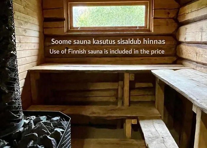 بيت للعطل Palukuela Saunad Saunahouse *